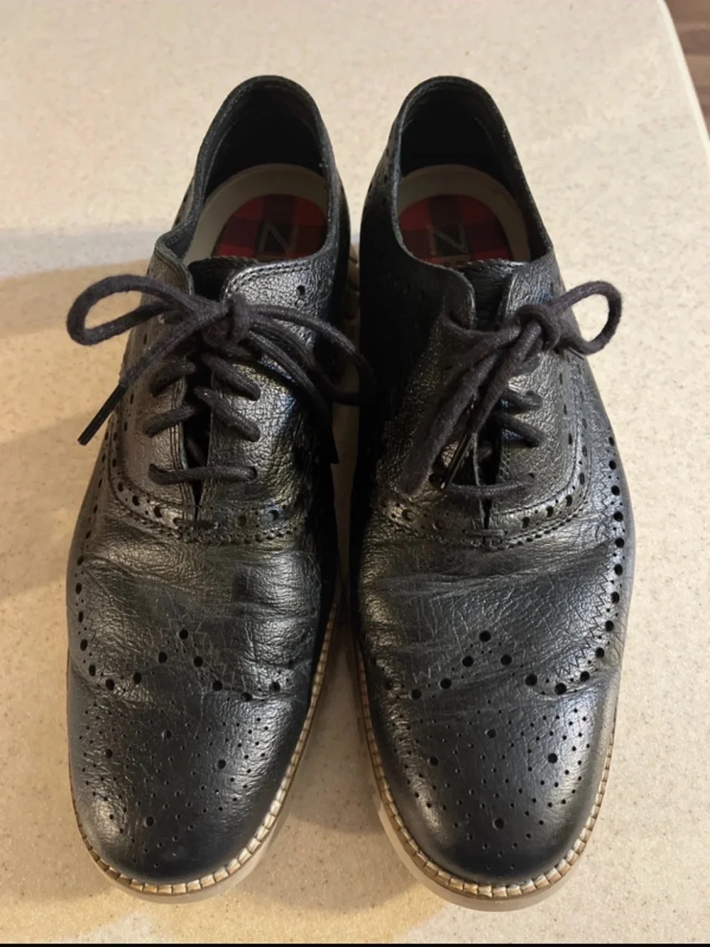 Cole Haan Men’s Zerogrand wingtip shoes